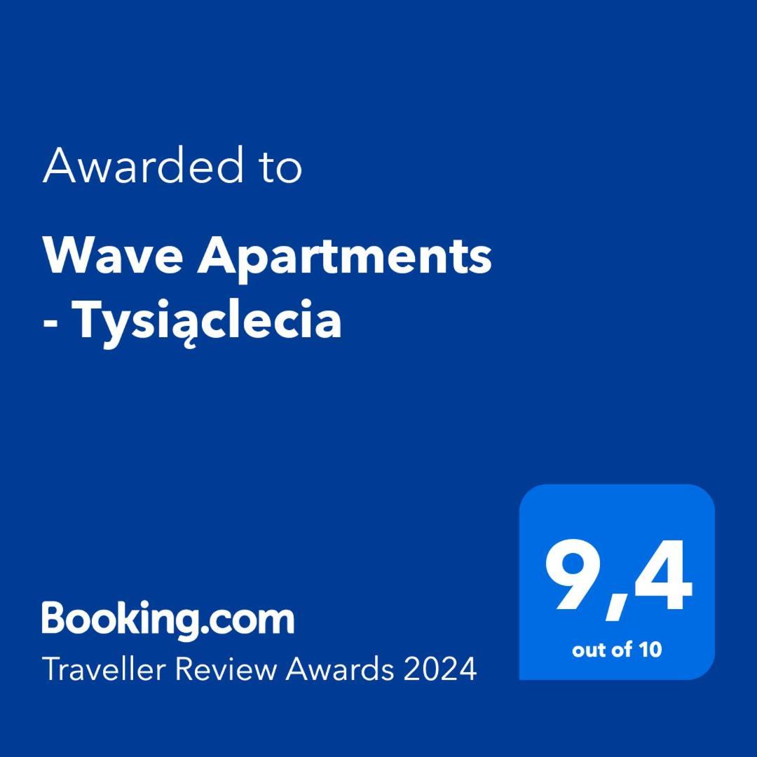 Wave Apartments - Tysiaclecia Gdańsk Eksteriør bilde